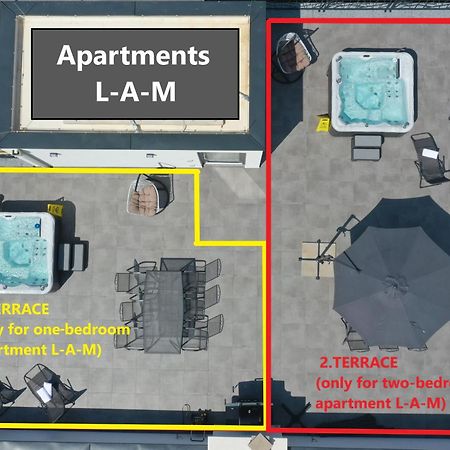 Apartments L-A-M Podstrana Dış mekan fotoğraf
